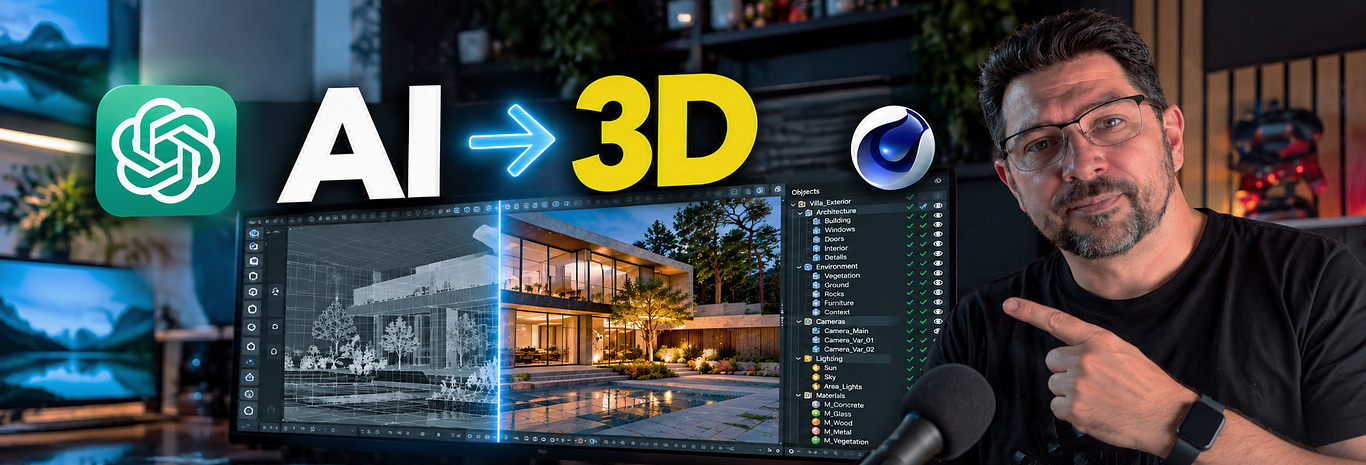 ChatGPT Can Now Control Cinema 4D
